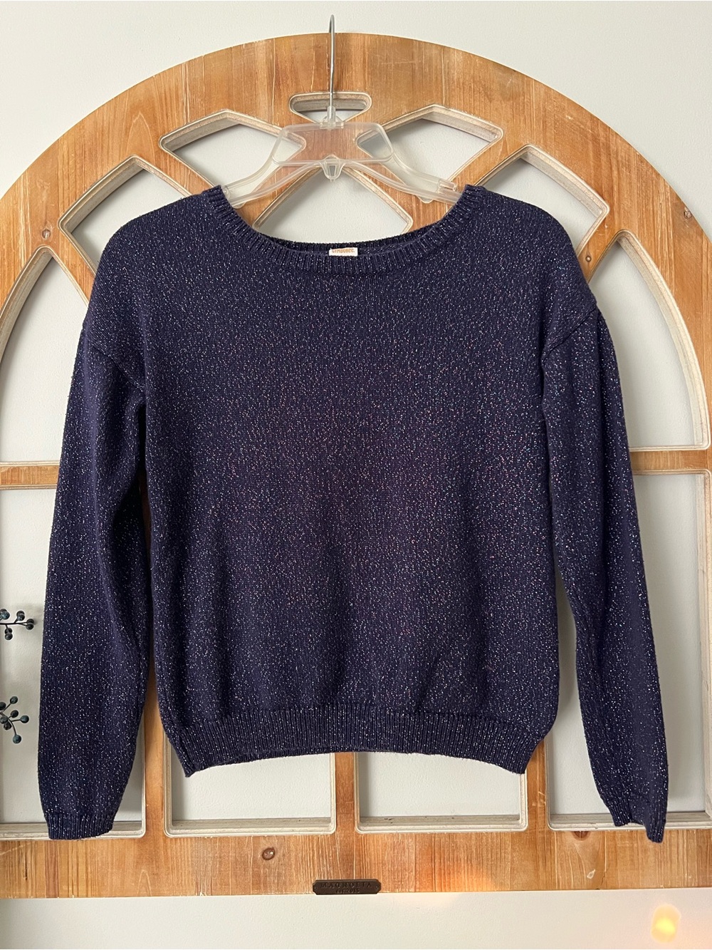 5/$20 SALE ❤️ Navy Sparkle Crewneck Sweater